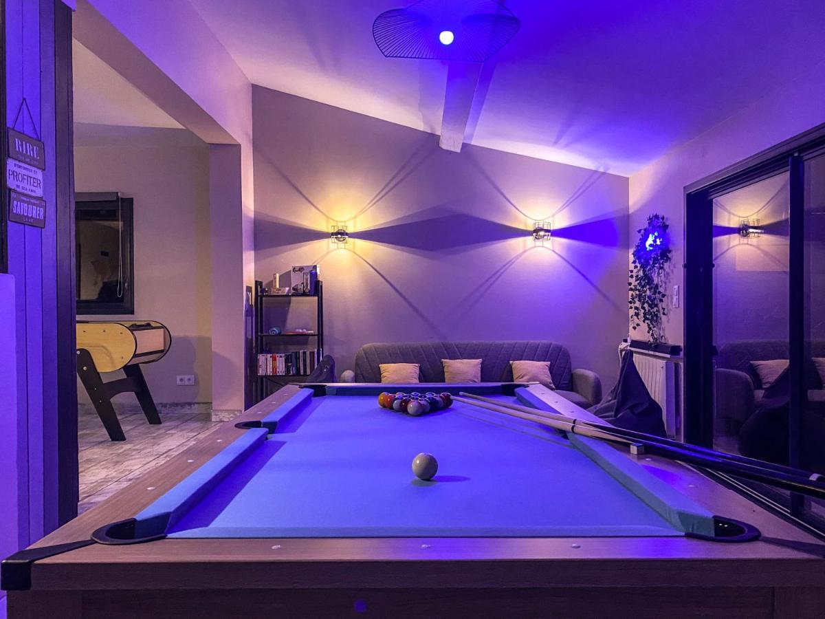 Carcalove - Pool, Billard & Jacuzzi - 10Pax Fonties-d'Aude ภายนอก รูปภาพ