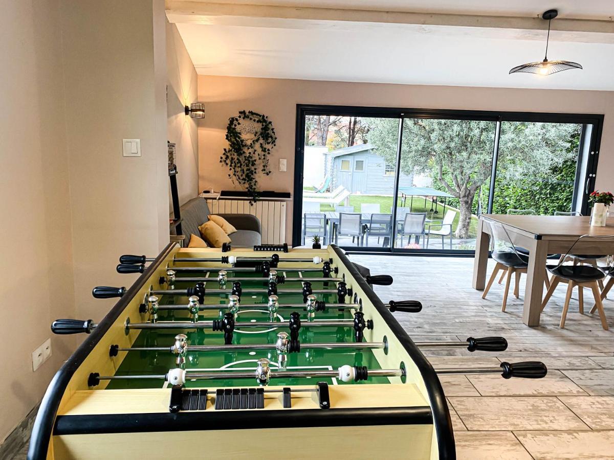 Carcalove - Pool, Billard & Jacuzzi - 10Pax Fonties-d'Aude ภายนอก รูปภาพ